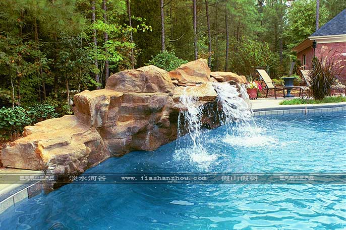 水泥假山假樹制作