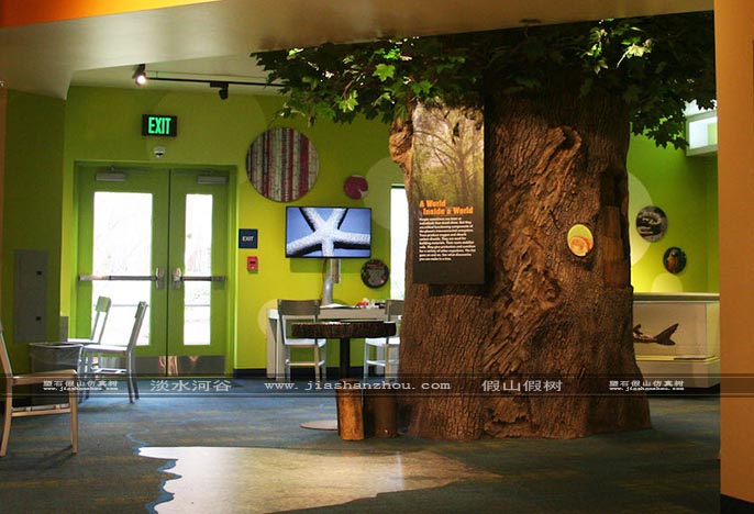 水泥假山假樹制作