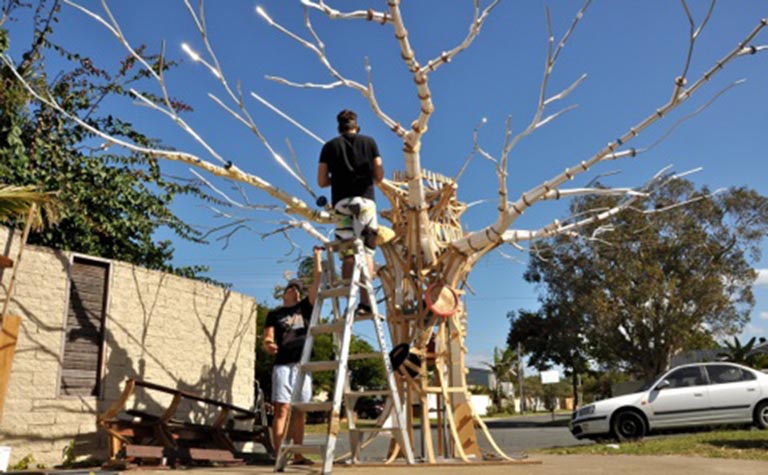 塑料仿真樹(shù)皮