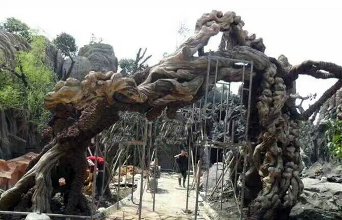 幼兒園生態感大門