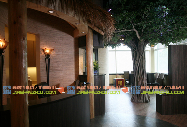 室內假樹造型裝飾.jpg 室內假樹造型裝飾