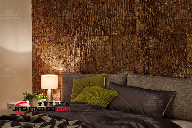 仿真樹皮墻面裝飾
