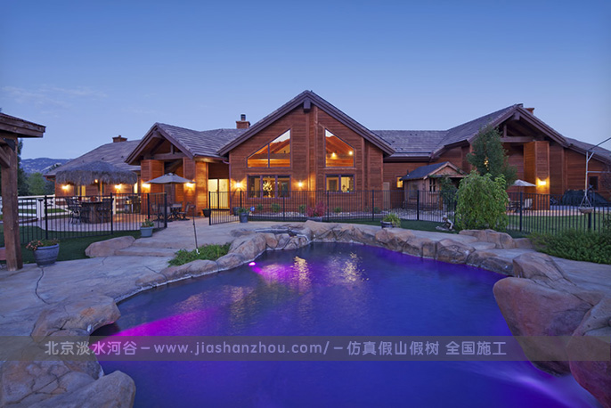 水泥假山.jpg 水泥假山