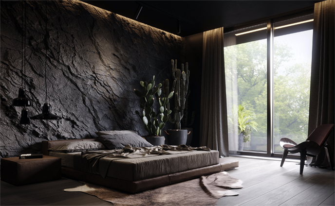 仿石藝術背景墻