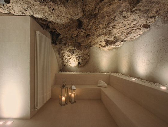 仿洞穴藝術民宿