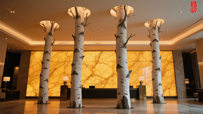 仿真白樺樹(shù)