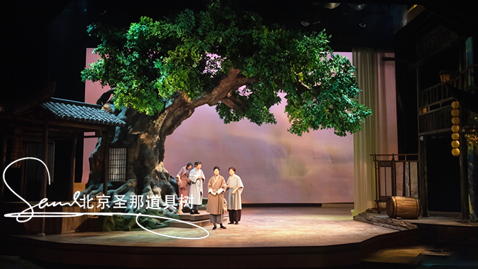 玻璃鋼舞臺道具樹