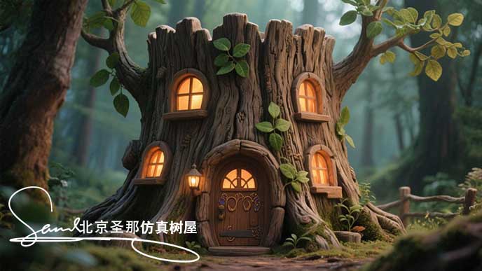 仿真樹屋