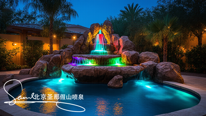 假山噴泉
