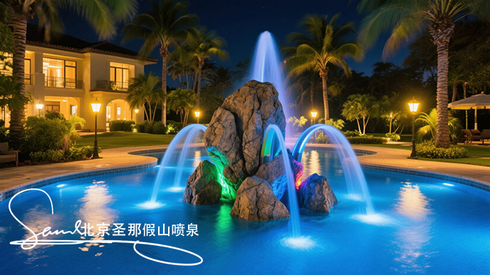假山噴泉