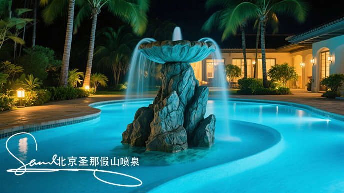 假山噴泉